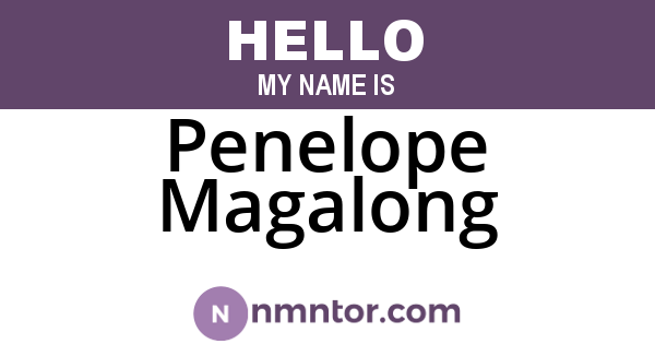 Penelope Magalong