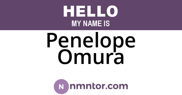 Penelope Omura