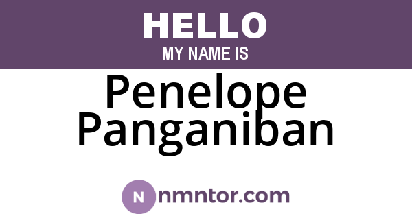 Penelope Panganiban