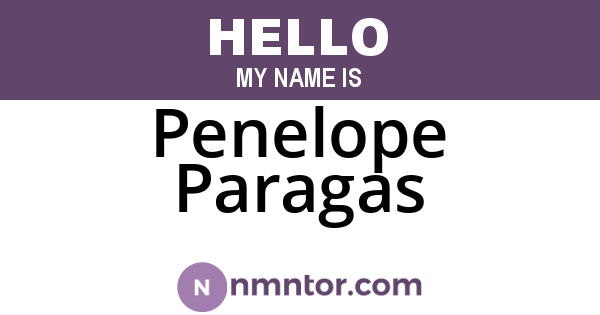 Penelope Paragas
