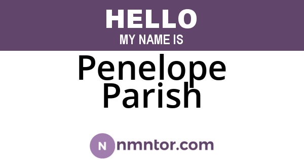 Penelope Parish