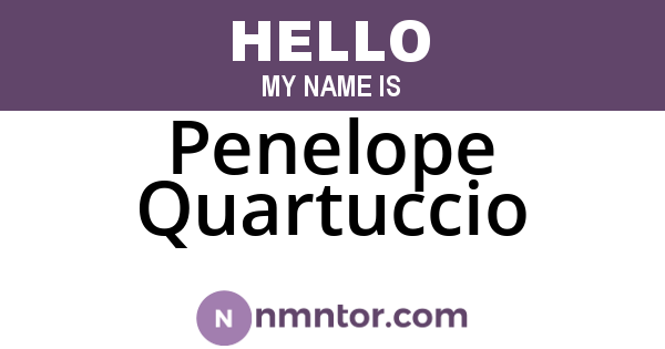 Penelope Quartuccio