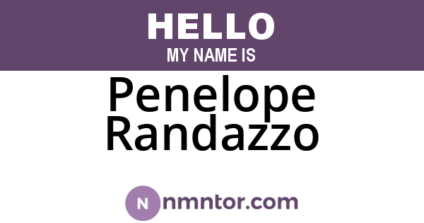 Penelope Randazzo