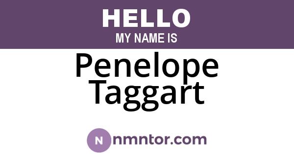 Penelope Taggart