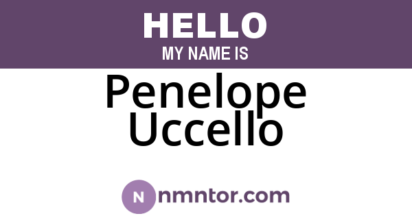 Penelope Uccello