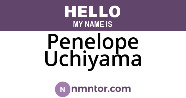 Penelope Uchiyama
