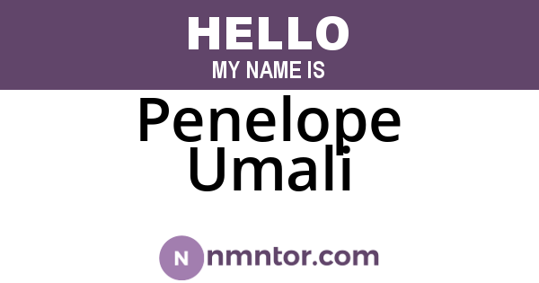 Penelope Umali