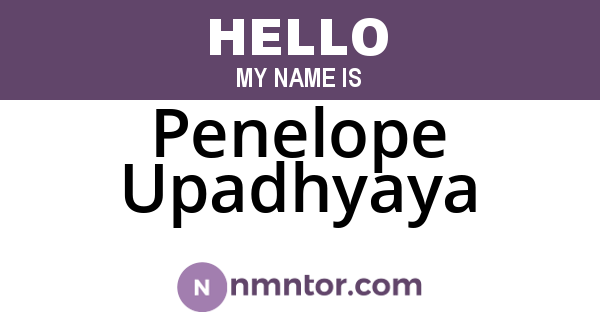 Penelope Upadhyaya