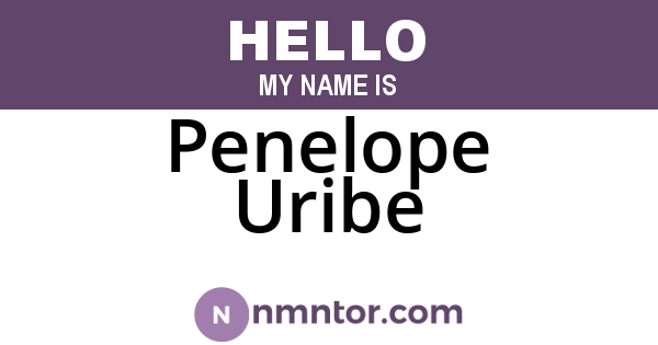 Penelope Uribe