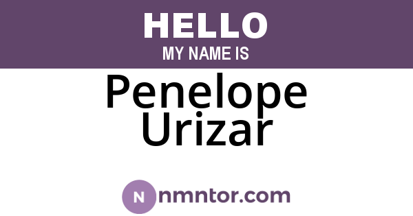 Penelope Urizar