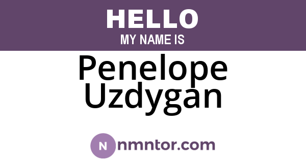 Penelope Uzdygan