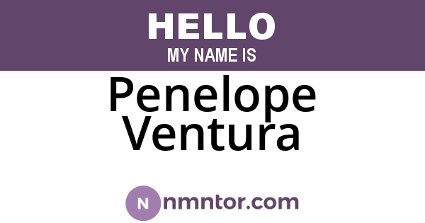 Penelope Ventura