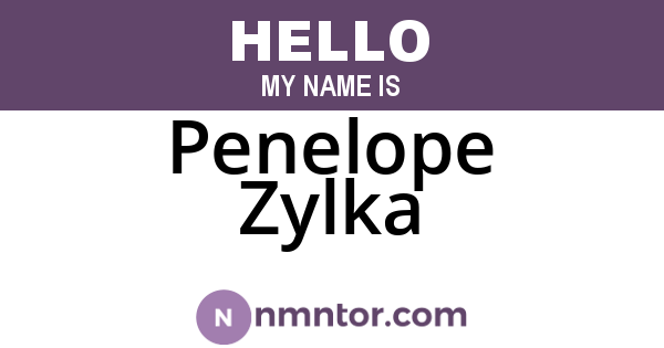 Penelope Zylka