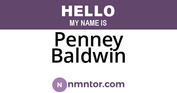 Penney Baldwin