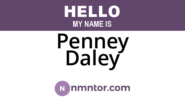 Penney Daley