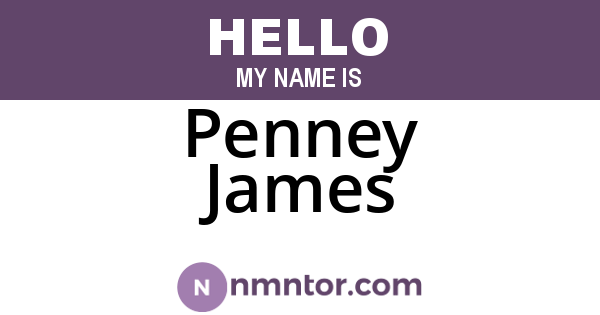 Penney James