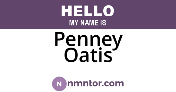 Penney Oatis