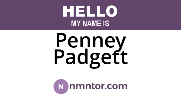 Penney Padgett
