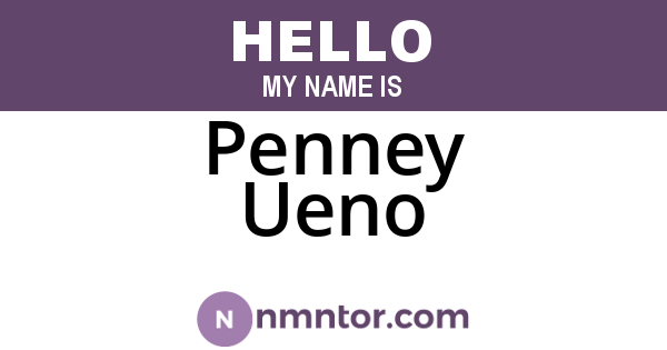 Penney Ueno