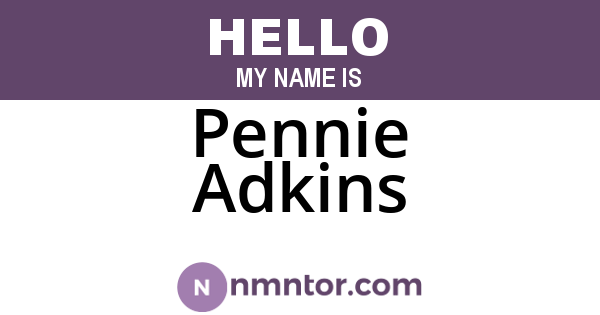 Pennie Adkins