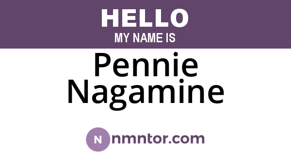 Pennie Nagamine