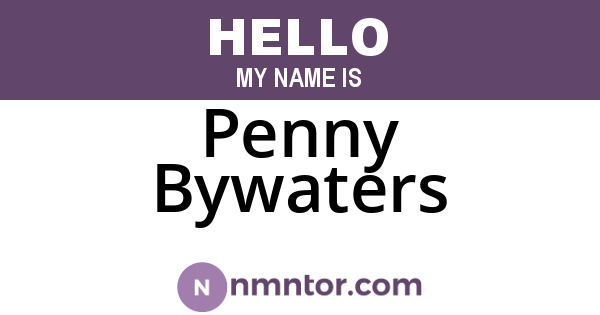 Penny Bywaters