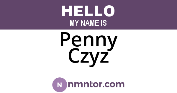Penny Czyz