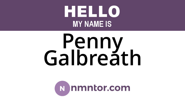 Penny Galbreath