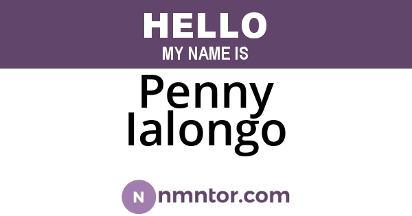 Penny Ialongo