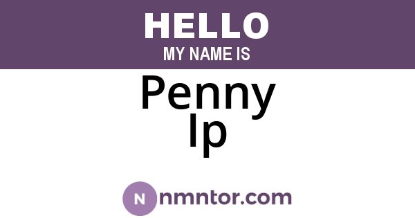 Penny Ip