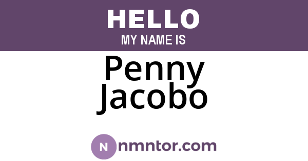 Penny Jacobo