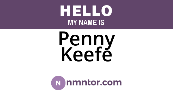 Penny Keefe