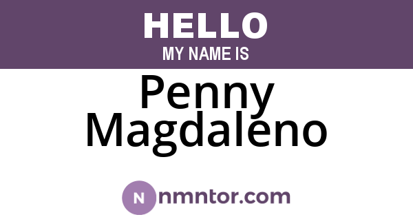 Penny Magdaleno
