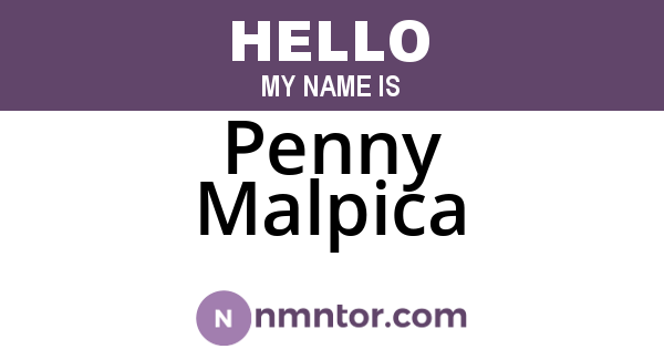 Penny Malpica