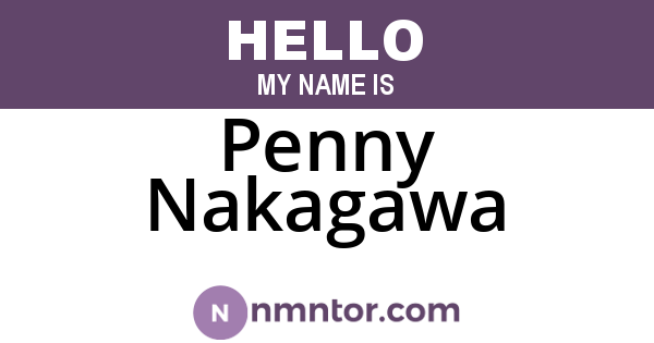 Penny Nakagawa