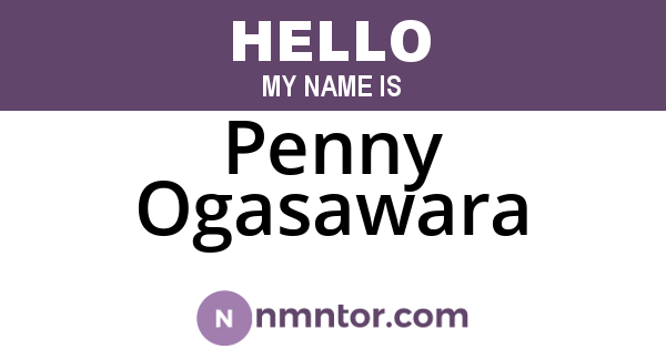 Penny Ogasawara