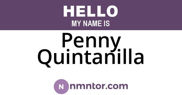 Penny Quintanilla