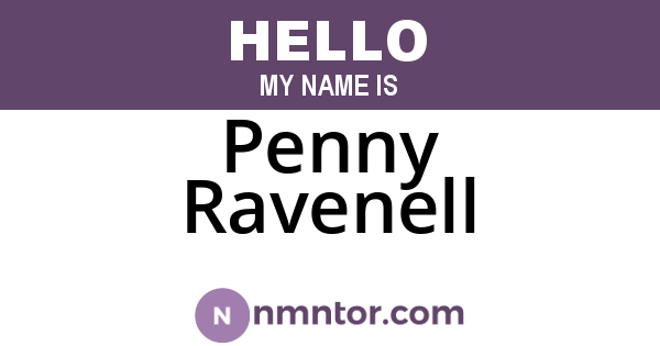 Penny Ravenell