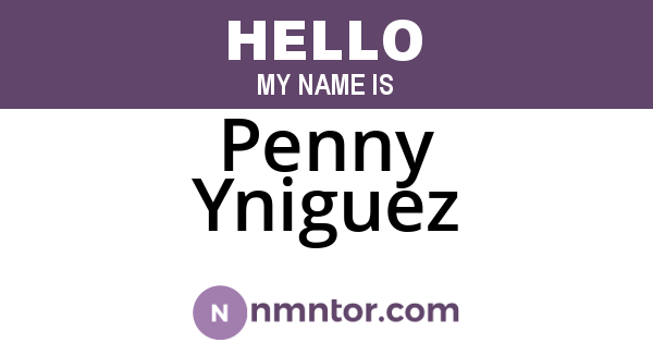 Penny Yniguez
