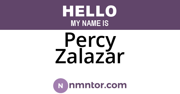 Percy Zalazar