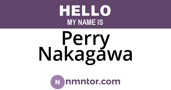 Perry Nakagawa