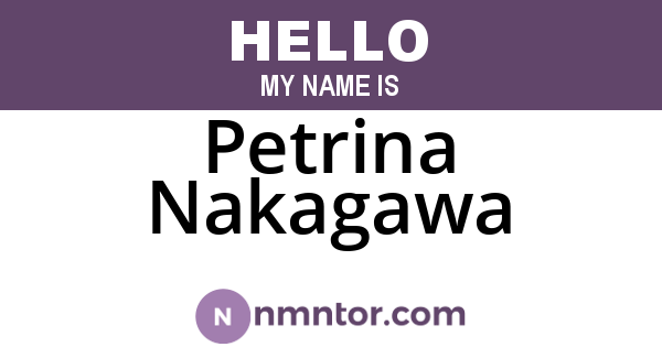 Petrina Nakagawa