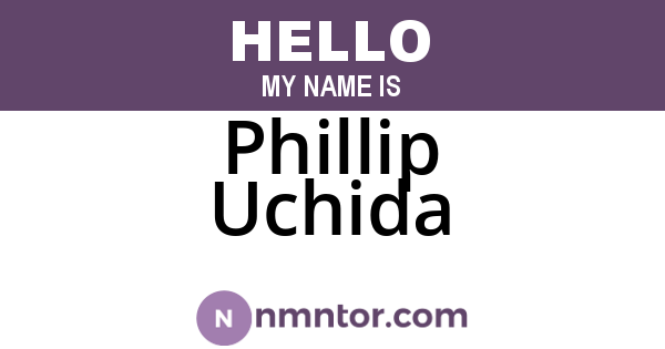 Phillip Uchida