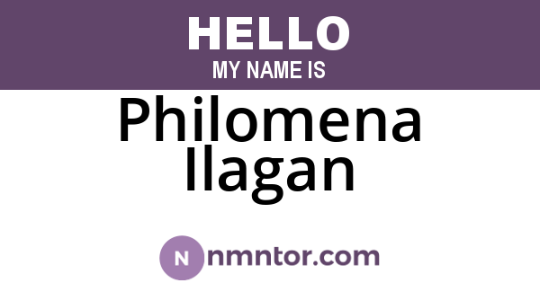 Philomena Ilagan