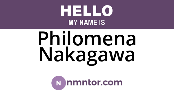 Philomena Nakagawa