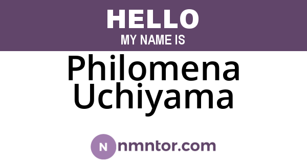 Philomena Uchiyama