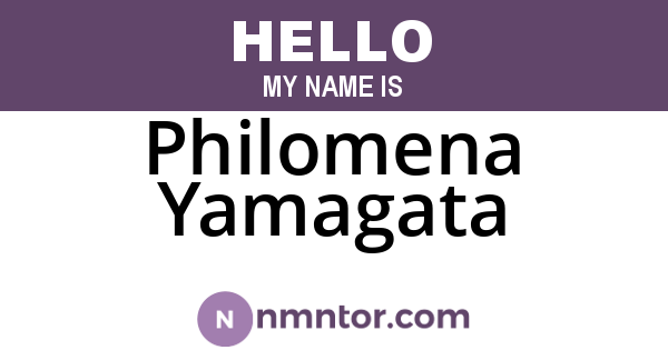 Philomena Yamagata