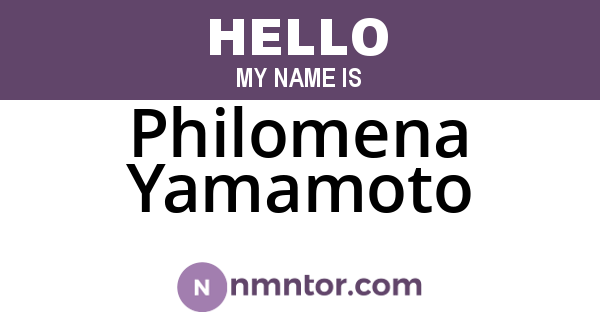 Philomena Yamamoto