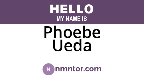 Phoebe Ueda