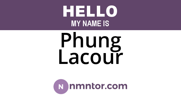 Phung Lacour